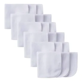 18-Pack White Terry Washcloths