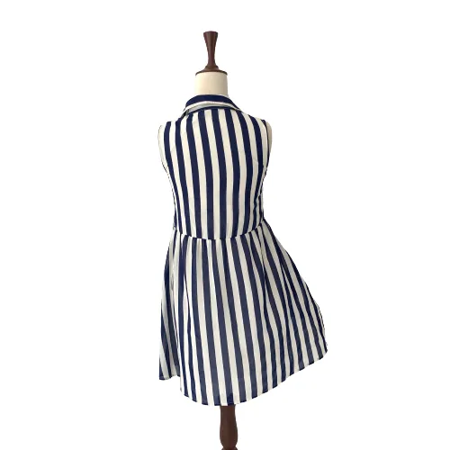 Atmosphere Blue & White Striped Dress | Gently Used |