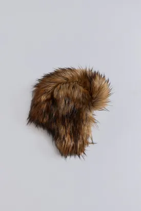 Blonde Fur Trapper Hat