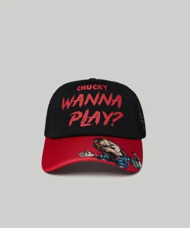 Chucky Print Trucker Hat