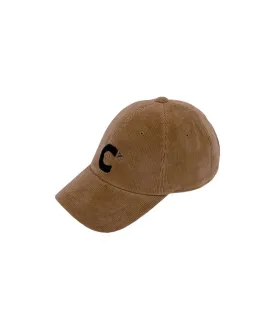 CREVE NINE: Corduroy Ball Cap - Camel