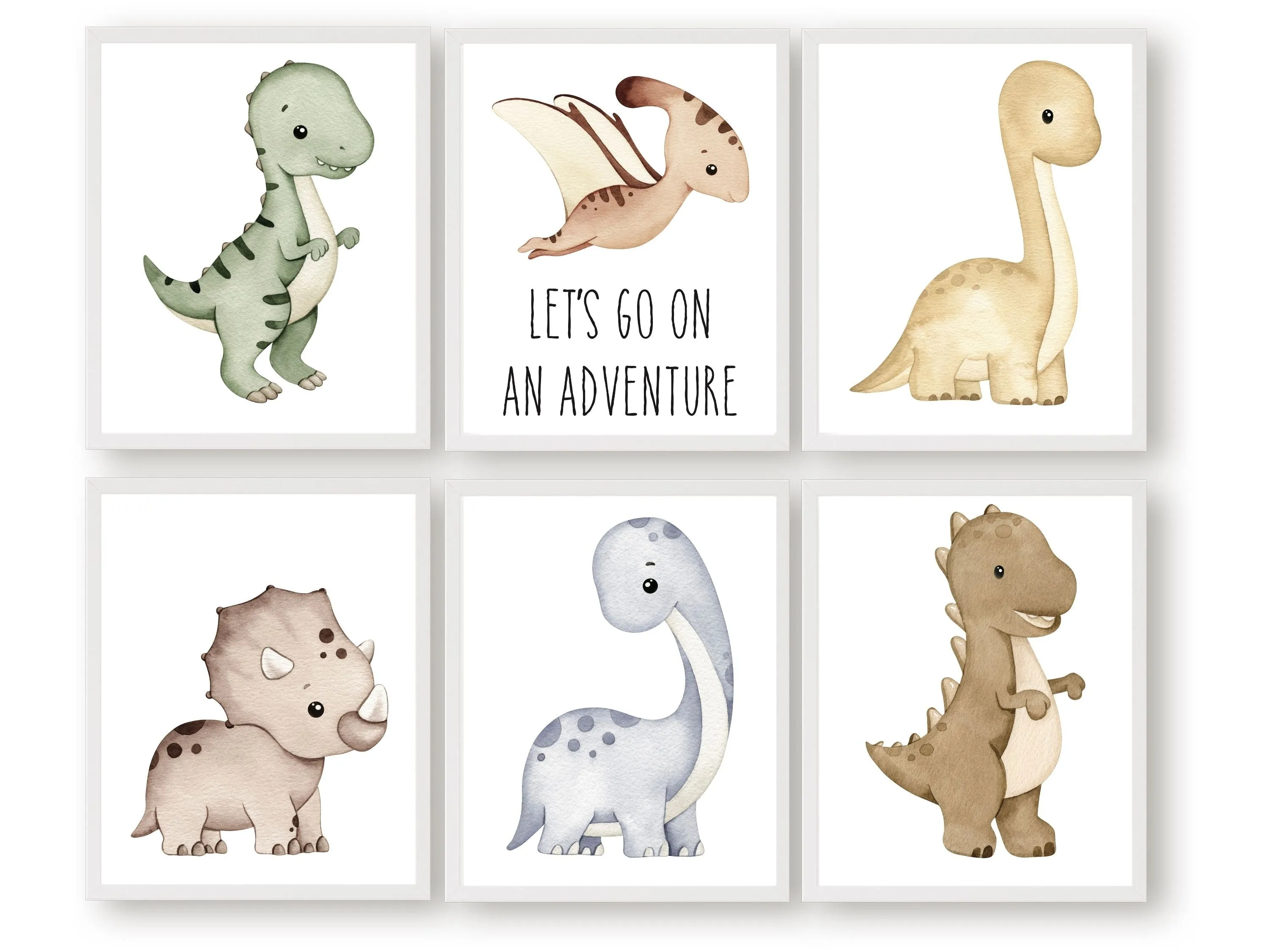 Dinosaur Prints For Boys Room