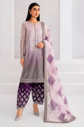 EMBROIDERED CHIFFON UC-3056