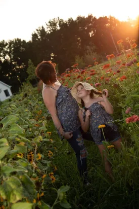 Girls Floral Tank