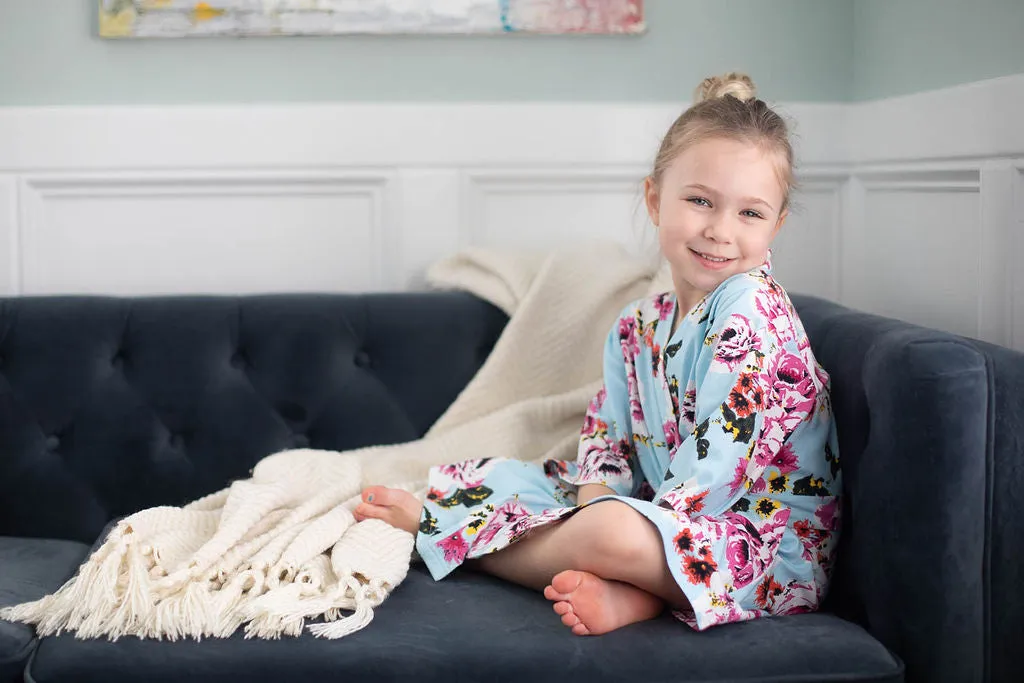 Isla Girl & Mommy Robe & Swaddle Blanket Set