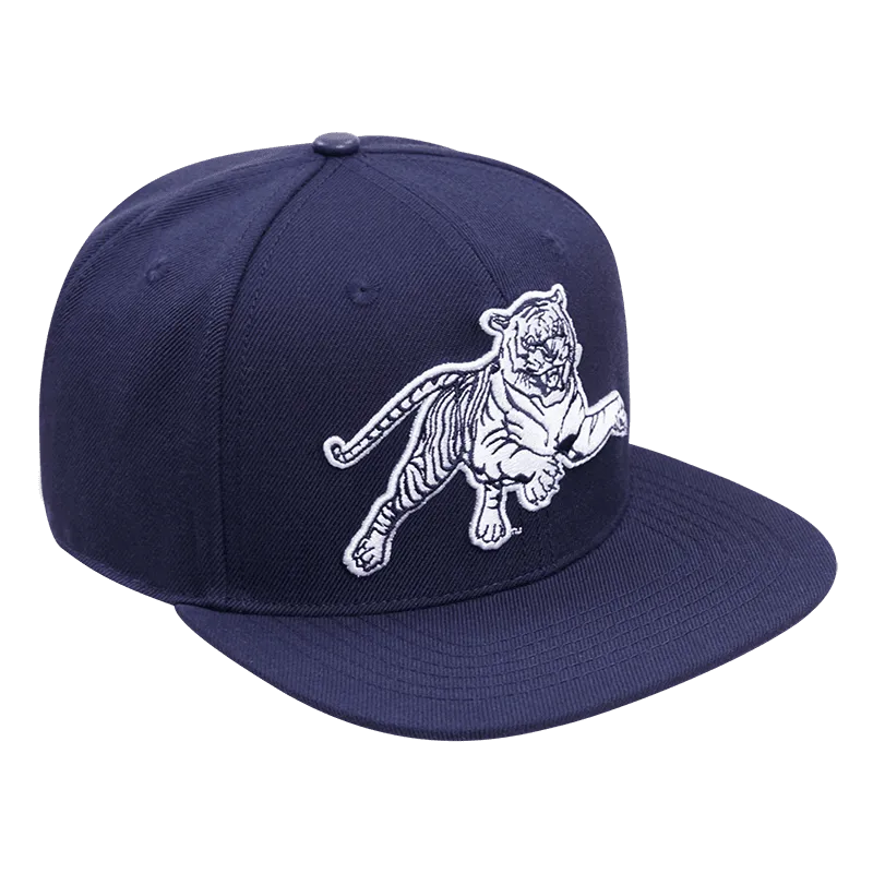 JACKSON STATE UNIVERSITY CLASSIC UNISEX WOOL SNAPBACK HAT (MIDNIGHT NAVY)