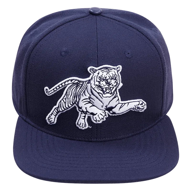 JACKSON STATE UNIVERSITY CLASSIC UNISEX WOOL SNAPBACK HAT (MIDNIGHT NAVY)