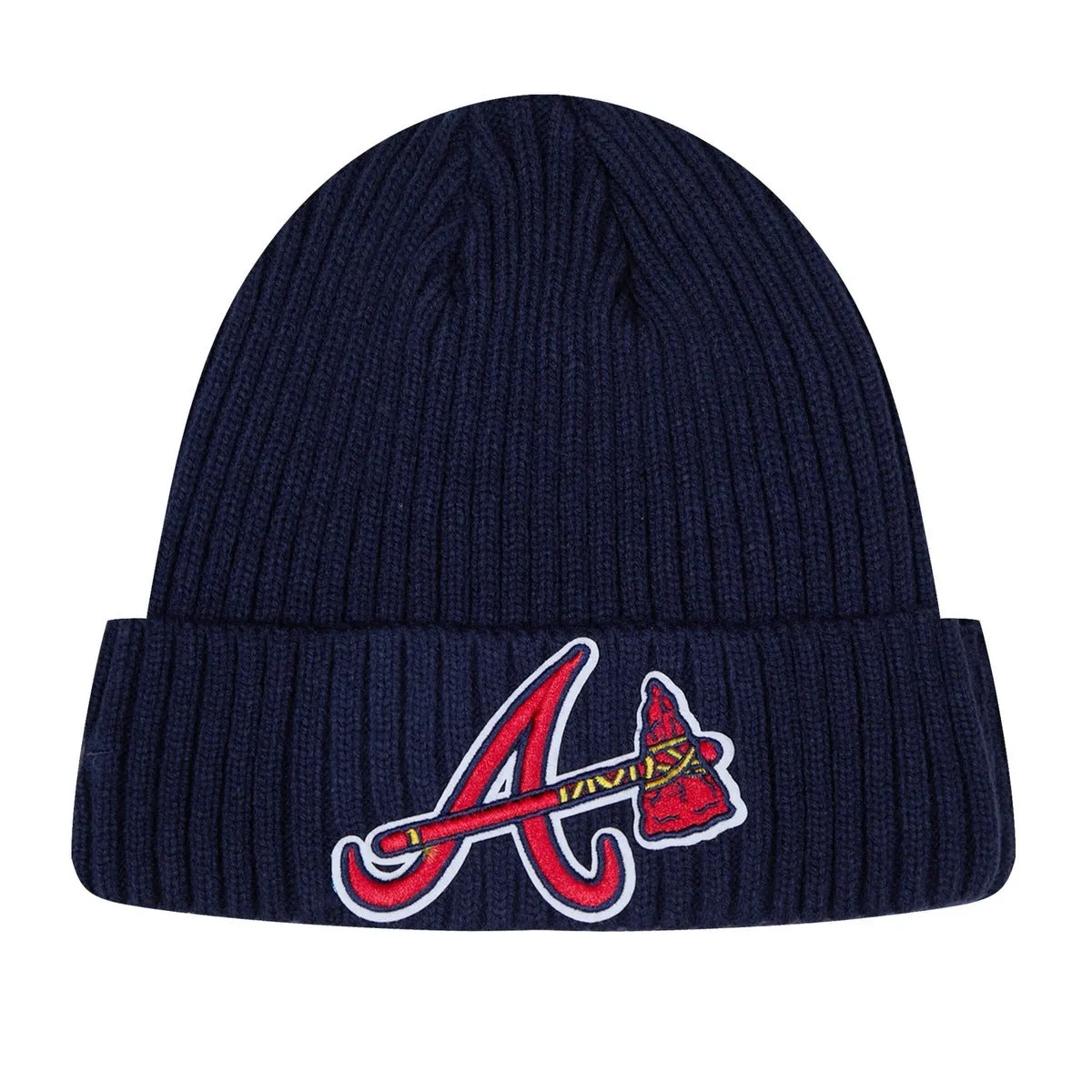 MLB ATLANTA BRAVES CLASSIC CORE UNISEX BEANIE (MIDNIGHT NAVY)