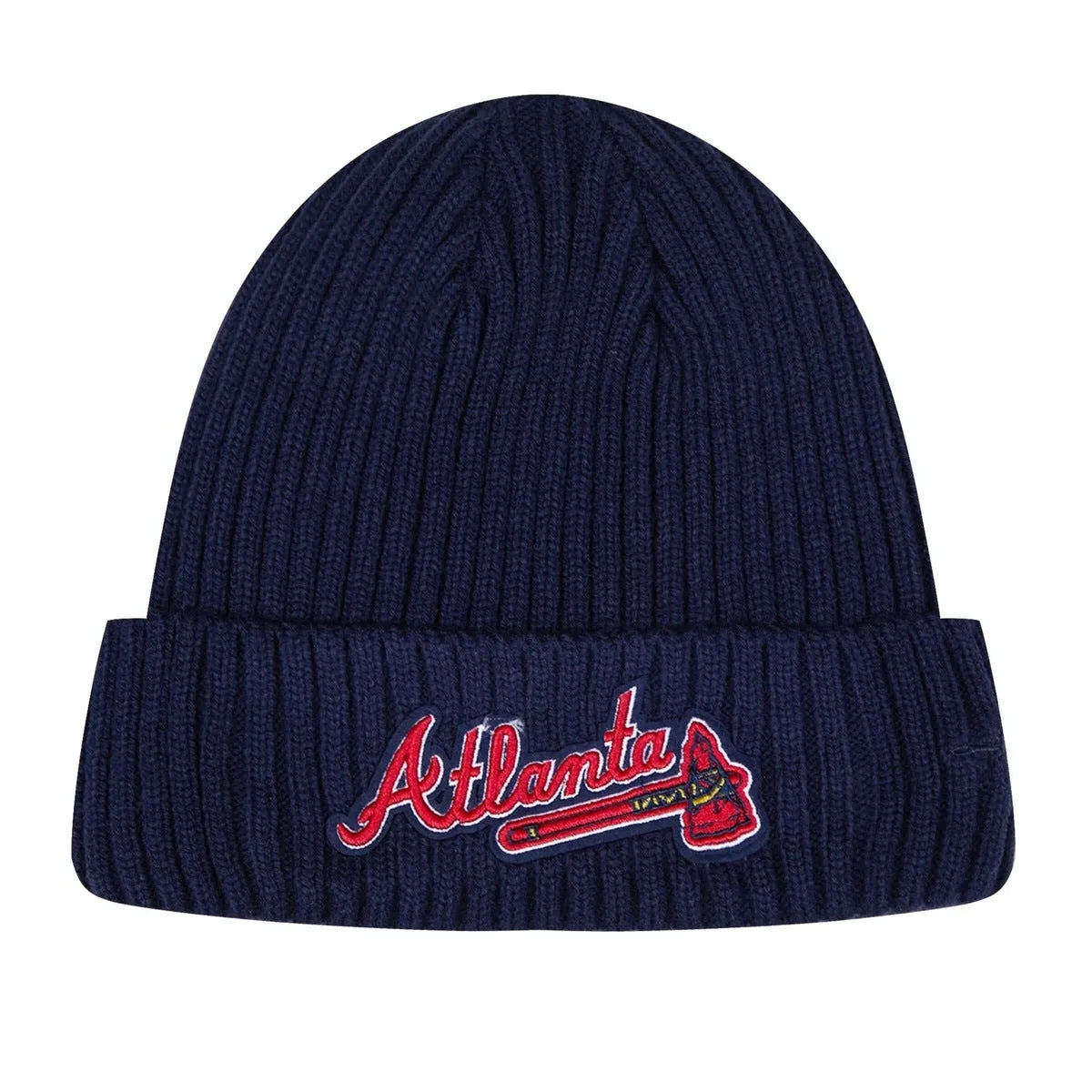 MLB ATLANTA BRAVES CLASSIC CORE UNISEX BEANIE (MIDNIGHT NAVY)