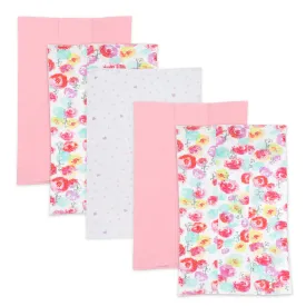 Multipack Organic Cotton Knit Tri-fold Burp Cloths