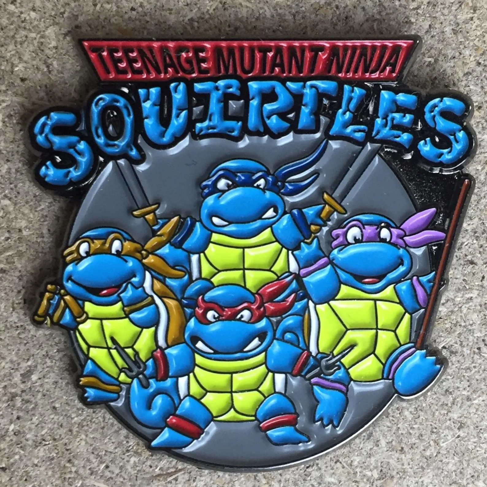 Ninja Squirtle Festival Enamel Hat Pin