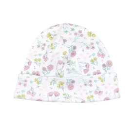 Spring Blossoms Printed Hat | Baby Girl