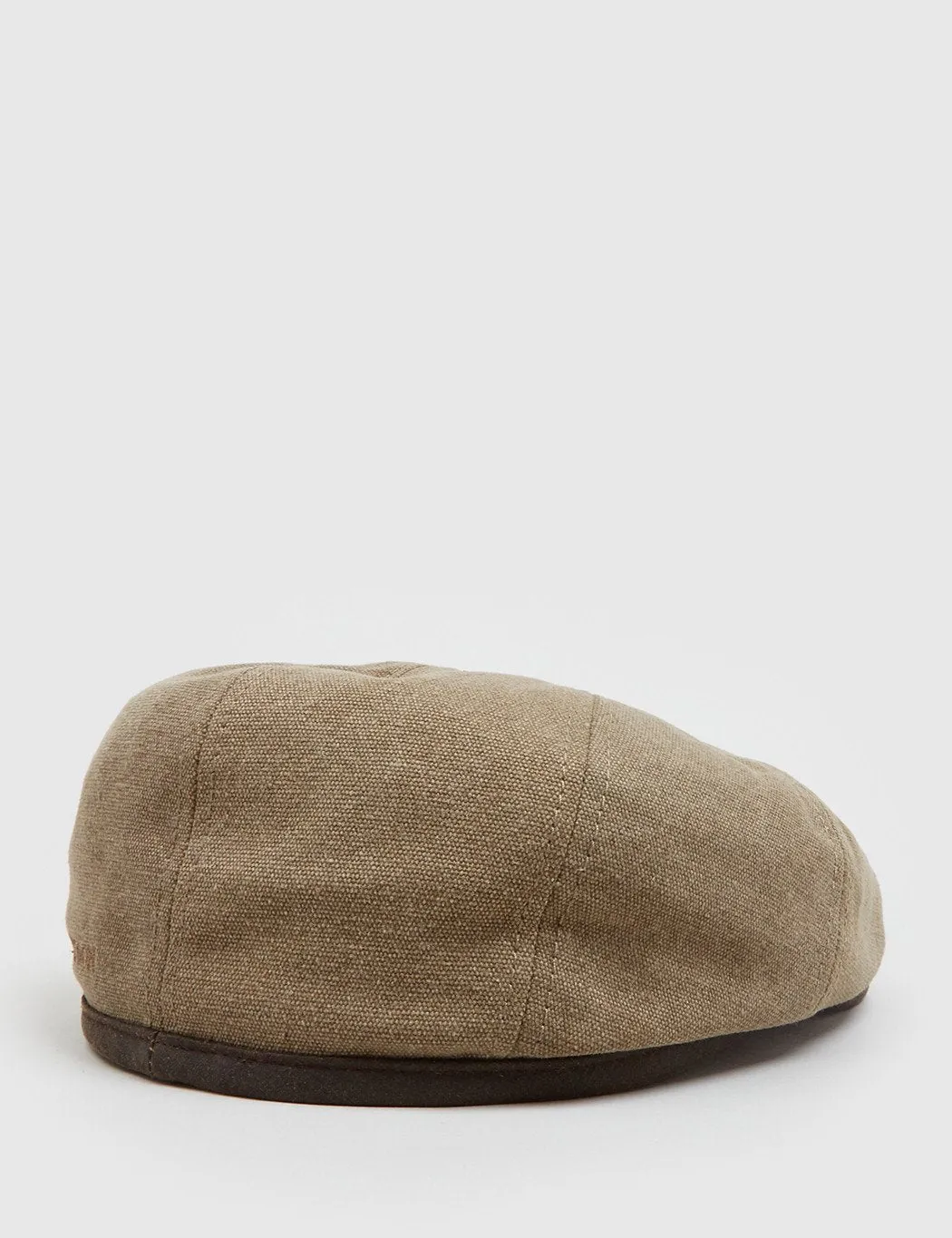 Stetson Hatteras Seward Newsboy Cap (Canvas) - Brown