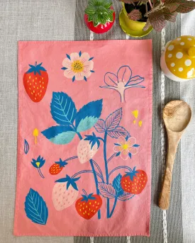 Strawberry Acres Tea Towel for Canal