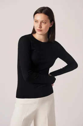 SUPERFINE MERINO WOOL CREWNECK