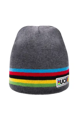 UCI Grey Rainbow Beanie