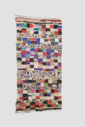 Vintage Boucherouite Rug #4