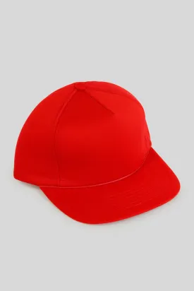 Vintage Deadstock Fire Red All Foam Trucker Hat