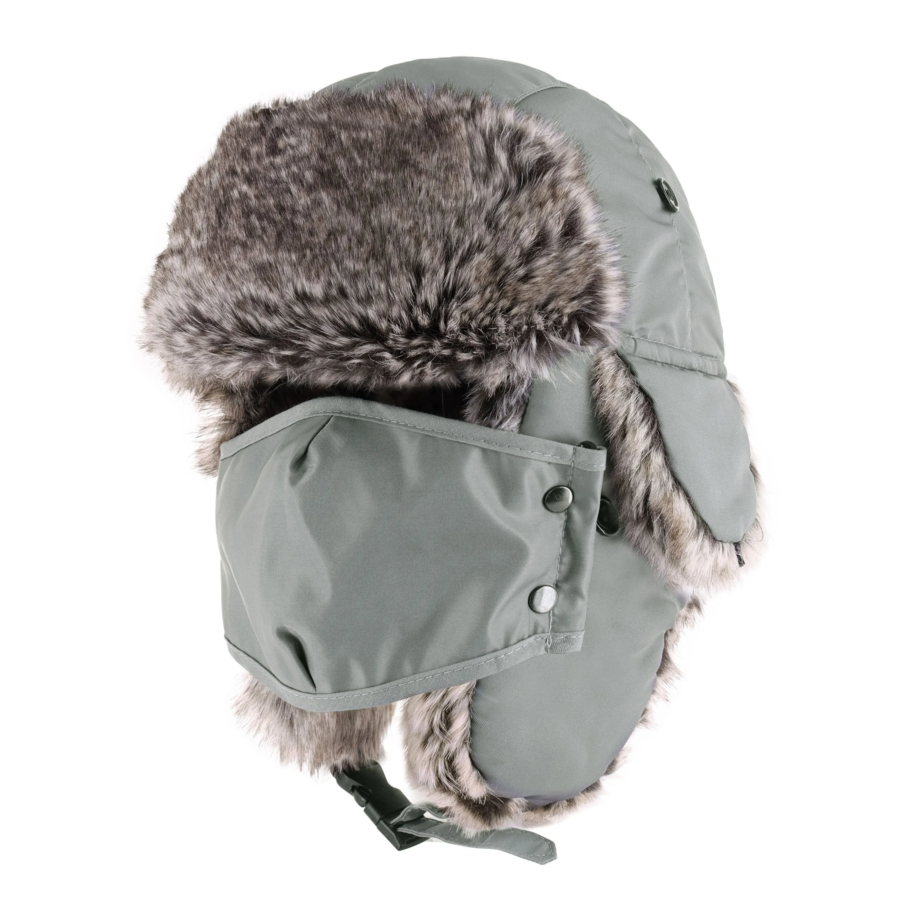 Winter Trapper Hat with Mask