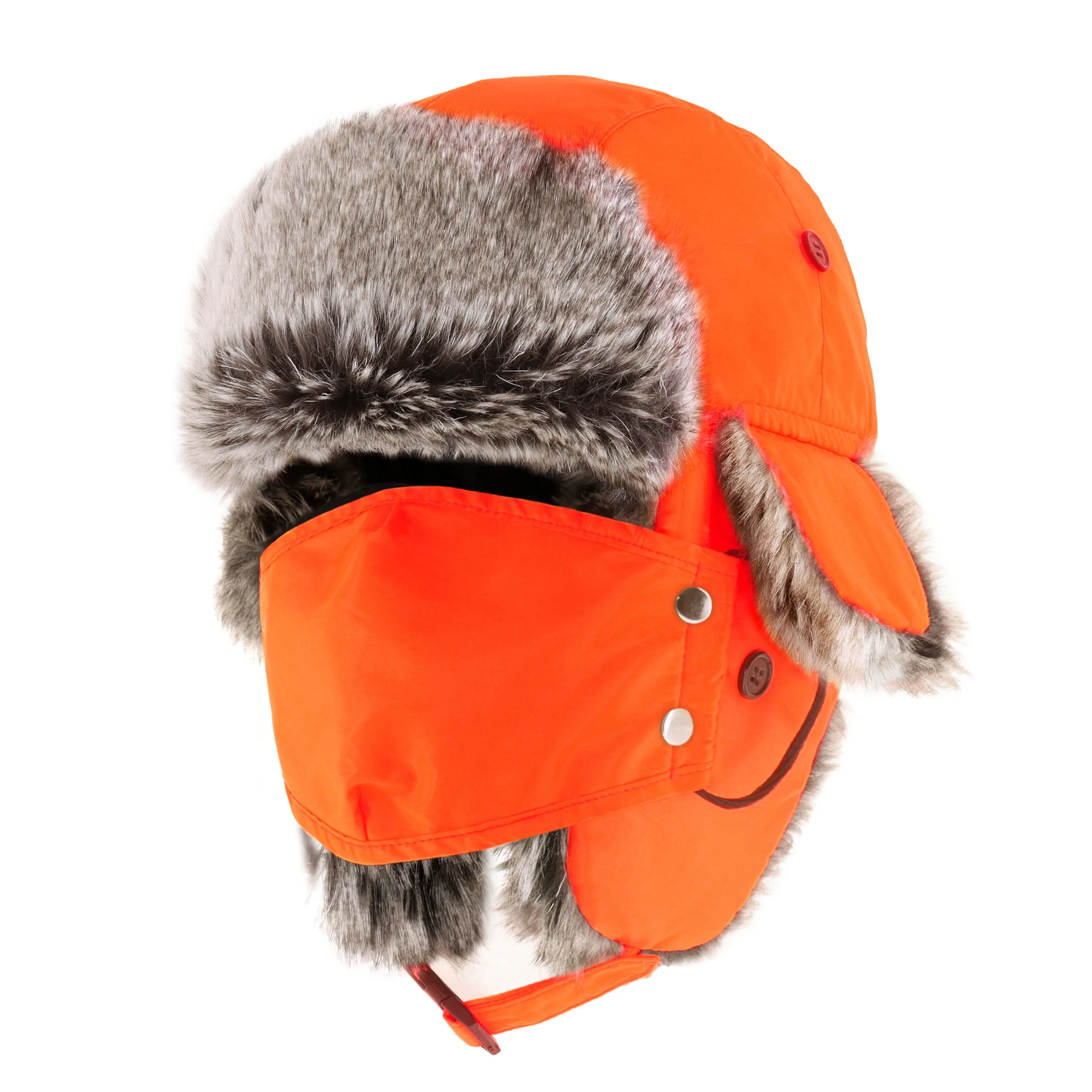 Winter Trapper Hat with Mask