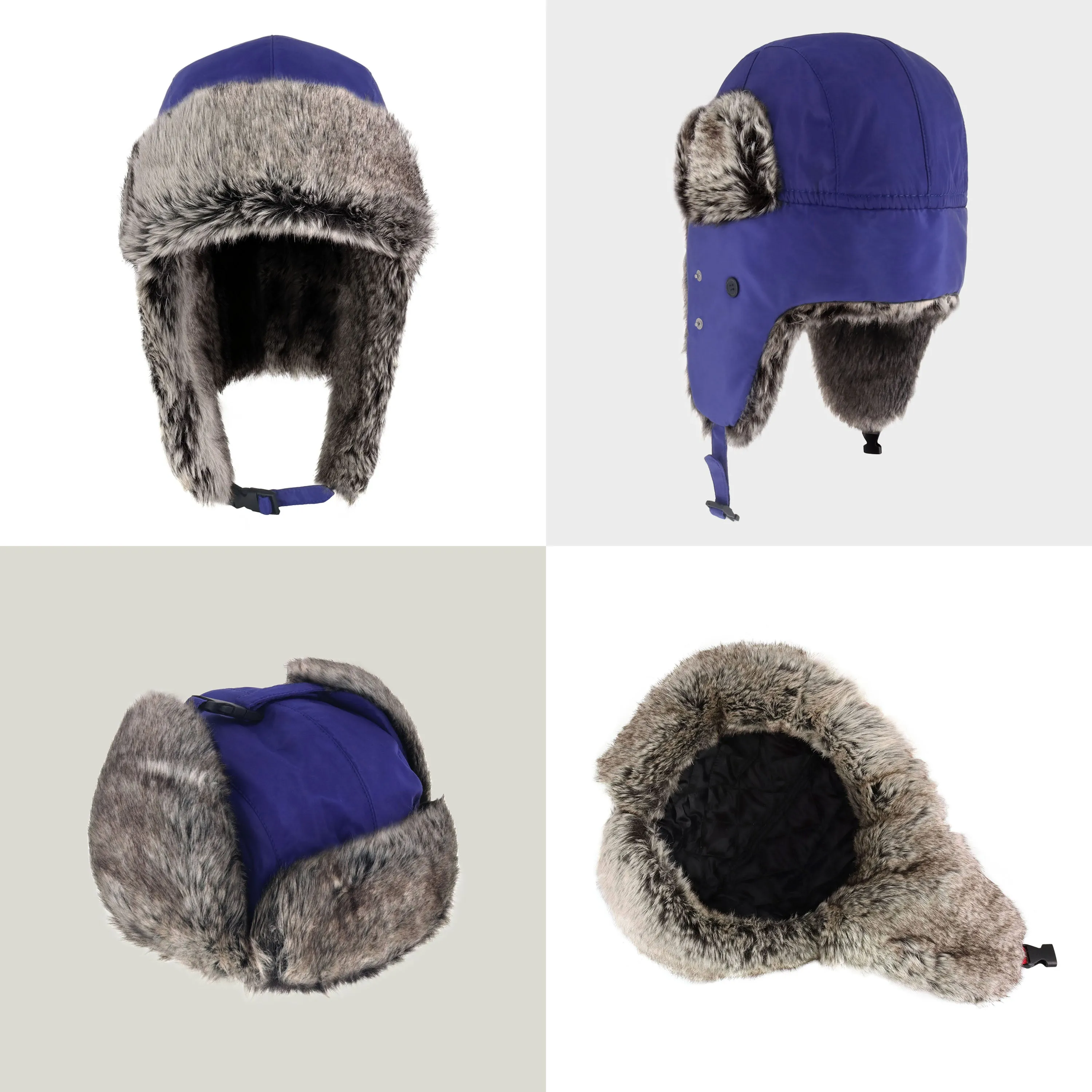 Winter Trapper Hat with Mask