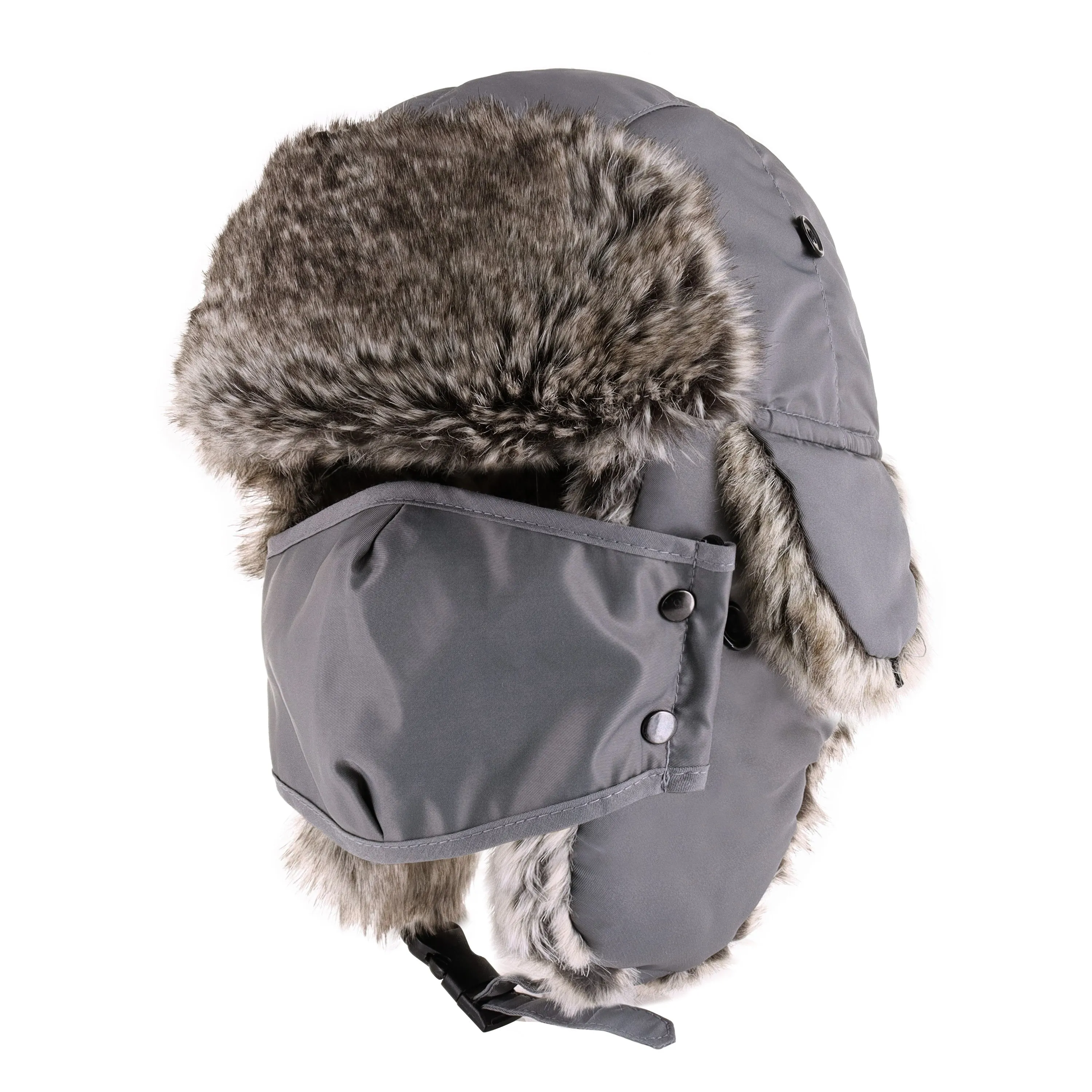 Winter Trapper Hat with Mask